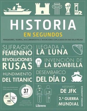 HISTORIA EN SEGUNDOS | 9789463594257 | LAWRENCE, SANDRA