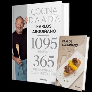 PACK COCINA DÍA A DÍA + RECETARIO DE PINTXOS | 9788408227250 | ARGUIÑANO, KARLOS