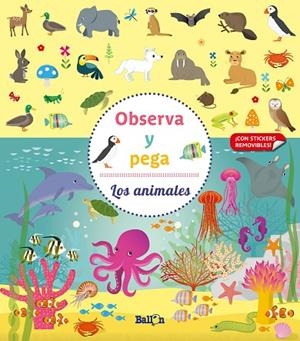 OBSERVA Y PEGA - LOS ANIMALES | 9789403219301