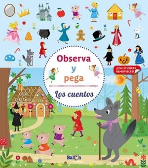 OBSERVA Y PEGA - LOS CUENTOS | 9789403219318