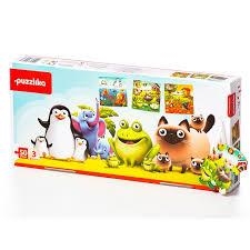 PUZZLE ANIMALS PREFERITS  A PARTIR  DE 3 ANYS  3 PUZZLES DIFERENTS | 4823056512985