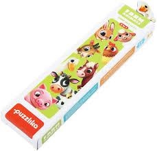 PUZZLE GRANJA 2 PECES PER ANIMAL 2 ANYS | 4823056514781