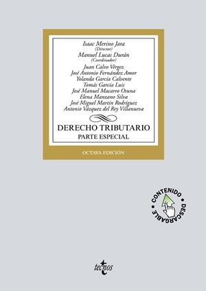 DERECHO TRIBUTARIO | 9788430977628 | MERINO  JARA, ISAAC / LUCAS DURÁN, MANUEL / CALVO VÉRGEZ, JUAN / FERNÁNDEZ AMOR, JOSÉ ANTONIO / GARC