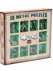 SET 10 MINI METAL PUZZLE VERDE | 5425004733573