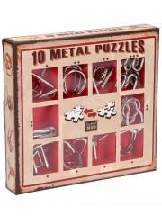 SET 10 MINI METAL PUZZLE ROJO | 5425004733580