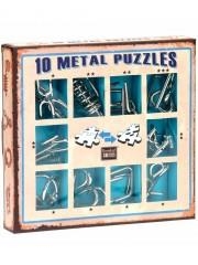 SET 10 MINI METAL PUZZLE AZUL | 5425004733566