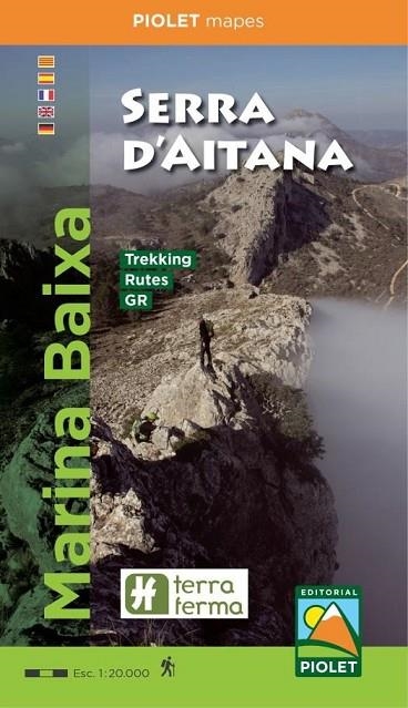 SERRA D´AITANA. MARINA BAIXA 1:20.000 | 9788412020199