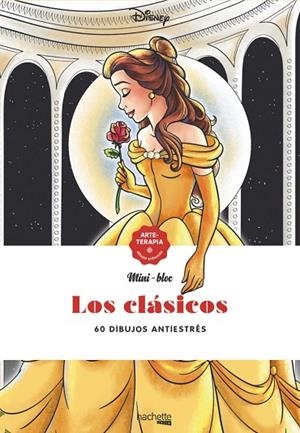 MINIBLOCS-LOS CLÁSICOS DISNEY. 40 DIBUJOS PARA PINTAR ANTIESTRES | 9788418182143 | VARIOS AUTORES