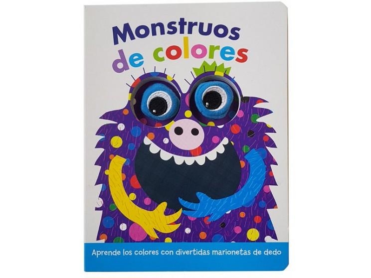 MONSTRUOS DE COLORES. APRENDE LOS COLORES CON DIVERTIDAS MARIONETAS DE DEDO | 9788413346342