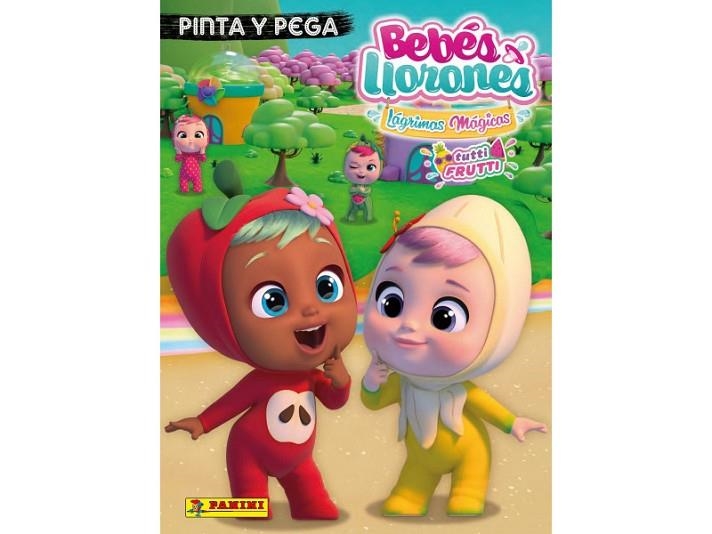 BEBES LLORONES. LAGRIMAS MAGICAS. PINTA Y PEGA | 9788427872080