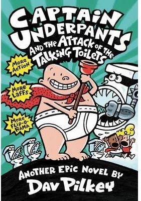 CAPTAIN UNDERPANTS AND THE ATTACK OF THE TALKING TOILETS | 9780590634274 | PILKEY DAV