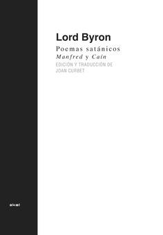 POEMAS SATÁNICOS. MANFRED Y CAÍN (BILINGUE) | 9788446030805 | BYRON, GEORGE GORDON (LORD)
