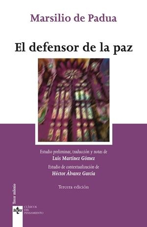 EL DEFENSOR DE LA PAZ | 9788430981588 | PADUA, MARSILIO DE