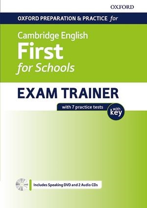 CAMBRIDGE ENGLISH FIRST FOR SCHOOL STUDENT'S BOOK WITH KEY PACK | 9780194115209