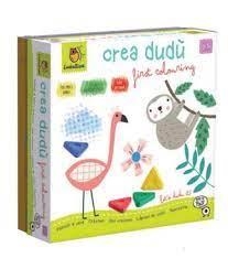 CREA DUDU CERAS  24 LAMINAS ILUSTRADAS PARA PINTAR CON CERAS 2-3 AÑOS | 8057158620347