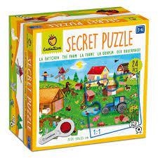 PUZZLE SECRETO LA GRANJA 24 PIEZAS 50X35  3-4 AÑOS | 8057158620293