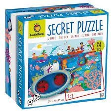 SECRET PUZZLE EL MAR  24 PIEZAS  50X35  3-4 AÑOS | 8008324074792