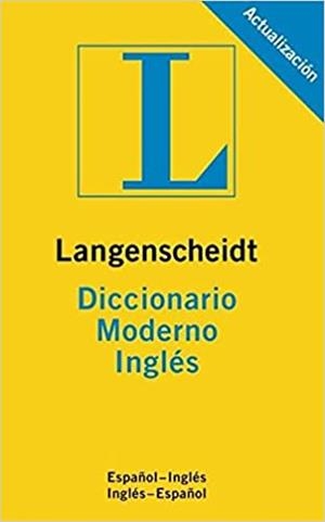 DICCIONARIO MODERNO INGLES.  INGLES;ESPAÑOL ESPAÑOL;INGLES | 9783125140011