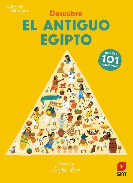 DESCUBRE EL ANTIGUO EGIPTO (101 PEGATINAS) | 9788413188911 | BEER, SOPHIE