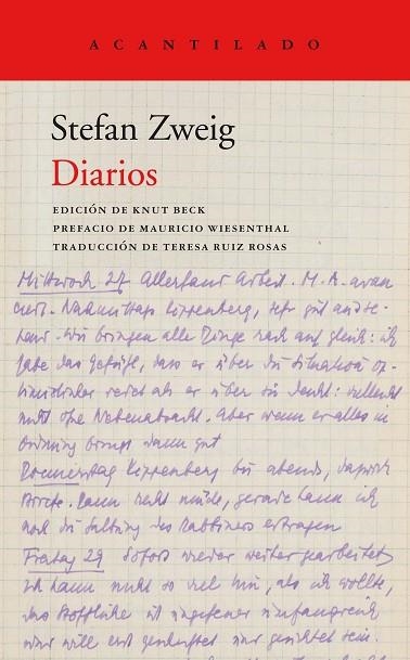 DIARIOS | 9788418370298 | ZWEIG, STEFAN