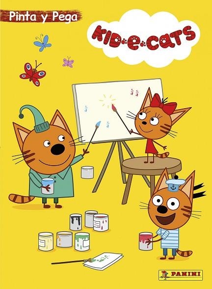 KID E CATS PINTA Y PEGA | 9788427872318 | AA.VV.