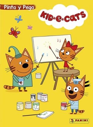 KID E CATS PINTA Y PEGA | 9788427872318 | AA.VV.