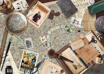 PUZZLE SHERLOCK HOLMES 1000 PECES 68X48CM | 4050003724683