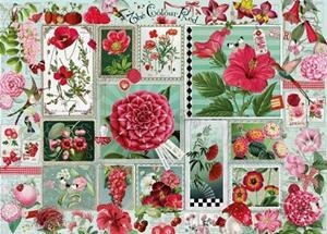 PUZZLE FLORS VERMELLES 1000 PECES 48X68CM | 4050003724690