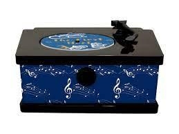 VINTAGE MINI  TOCADISCS AMB 24 MELODIES NADALENQUES | 4050003723310