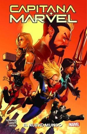 100% MARVEL COEDICIONES CAPITANA MARVEL. EL NUEVO MUNDO 1 | 9788411010511 | THOMPSON,KELLY/GARBETT,LEE