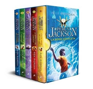 PACK PERCY JACKSON I ELS DÉUS DE L'OLIMP - LA SÈRIE COMPLETA | 9788418173738 | RIORDAN, RICK