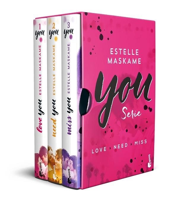 PACK SERIE YOU. LOVE YOU + NEED YOU + MISS YOU | 9788408249894 | MASKAME, ESTELLE