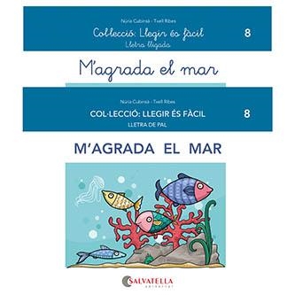 M'AGRADA EL MAR LLEGIR ÉS FÀCIL 8 LLETRA LLIGADA/PAL | 9788418427480 | CUBINSÀ ADSUAR, NÚRIA