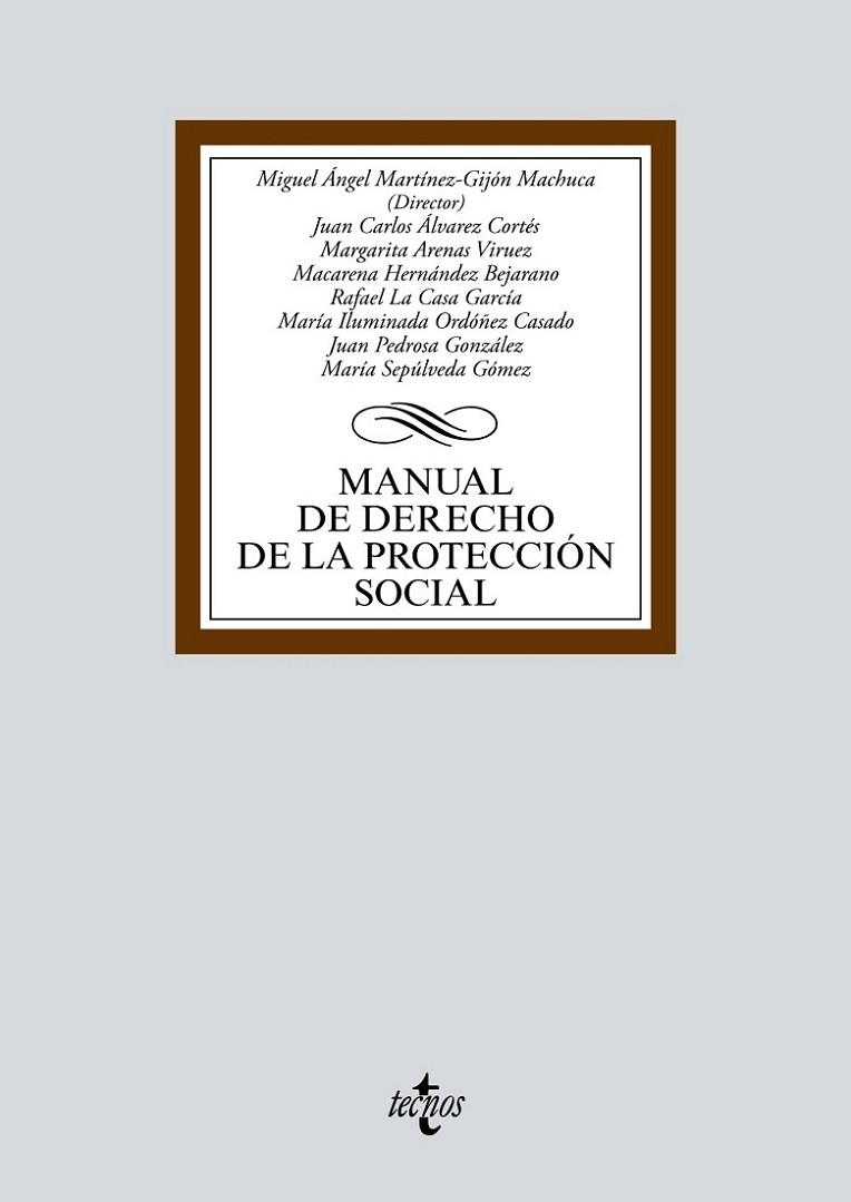 MANUAL DE DERECHO DE LA PROTECCIÓN SOCIAL | 9788430981748 | MARTÍNEZ-GIJÓN MACHUCA, MIGUEL ÁNGEL/ARENAS VIRUEZ, MARGARITA/ÁLVAREZ CORTÉS, JUAN CARLOS/ORDÓÑEZ CA