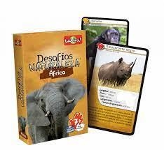 DESAFIOS NATURALEZA  AFRICA   JUEGO DE CARTAS  +7 AÑOS | 3569160281072