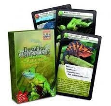 DESAFIOS NATURALEZA REPTILES JUEGO DE CARTAS +7 AÑOS | 3569160281034