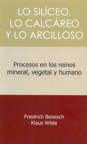 LO SILICEO, LO CALCAREO Y LO ARCILLOSO. PROCESOS EN LOS REINOS MINERAL, VEGETAL Y HUMANO | 9788412208924 | BENESCH, FRIEDRICH/WILDE, KLAUS
