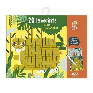 EL MEU ESTOIG DE JOCS. 20 LABERINTS AL COR DE LA SELVA | 9782733881408 | LOULOU & TUMMIE