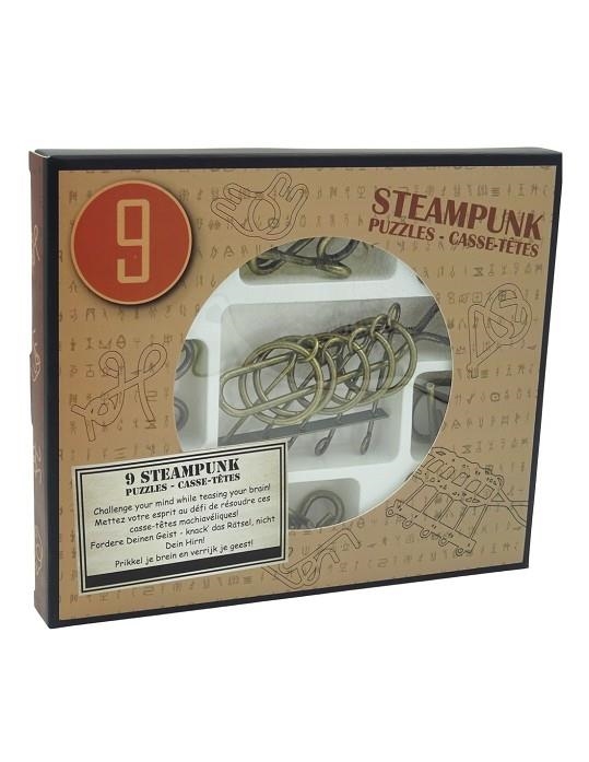 SET 9 METAL PUZZLES STEAMPUNK B | 5425004732071