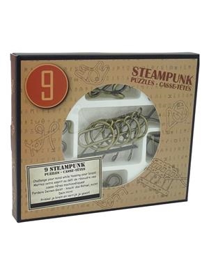 SET 9 METAL PUZZLES STEAMPUNK B | 5425004732071