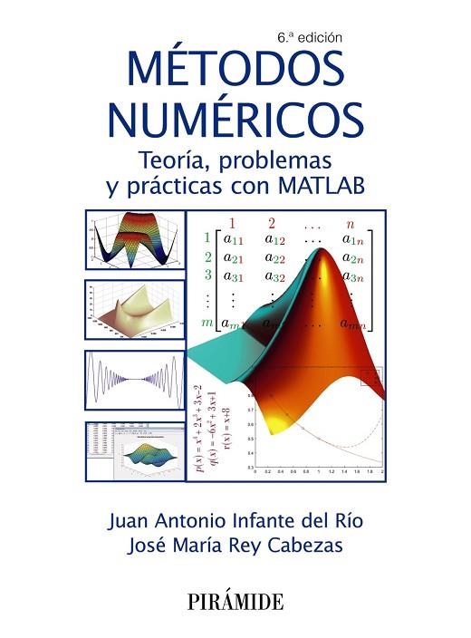 MÉTODOS NUMÉRICOS. TEORÍA, PROBLEMAS Y PRÁCTICAS CON MATLAB | 9788436845808 | INFANTE DEL RÍO, JUAN ANTONIO/REY CABEZAS, JOSÉ MARÍA