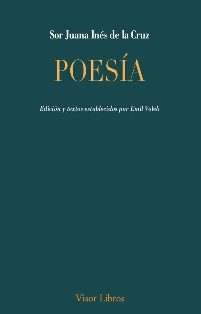 POESÍA | 9788498956320 | CRUZ, SOR JUANA INÉS DE LA