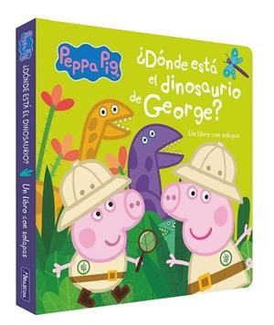 ¿DÓNDE ESTÁ EL DINOSAURIO DE GEORGE? PEPPA PIG CON SOLAPAS | 9788448859060