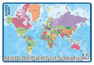 LAMINA EDUCATIVA MAPA DEL MUNDO 40 CM X 59,50 CM | 8435107823757