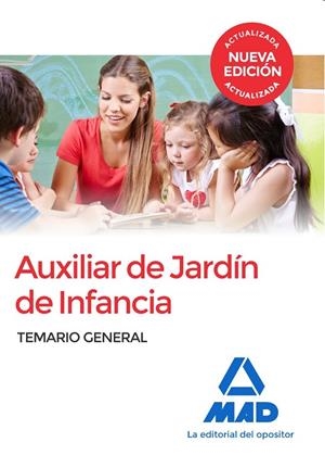 AUXILIAR DE JARDÍN DE INFANCIA. TEMARIO GENERAL | 9788414209493 | CENTRO DE ESTUDIOS VECTOR, S.L./CLAVIJO GAMERO, ROCÍO/JUNQUERA VELASCO, CARMEN ROSA/CABALLERO OLIVER