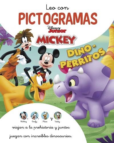 LEO CON PICTOGRAMAS. DINO-PERRITOS (LLETRA LLIGADA) | 9788418039386 | DISNEY