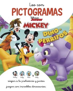 LEO CON PICTOGRAMAS. DINO-PERRITOS (LLETRA LLIGADA) | 9788418039386 | DISNEY