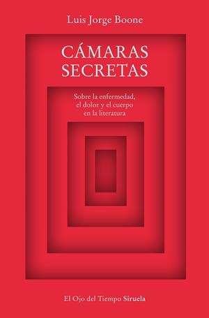CÁMARAS SECRETAS. SOBRE LA ENFERMEDAD, EL DOLOR Y EL CUERPO EN LA LITERATURA | 9788419207463 | BOONE, LUIS JORGE