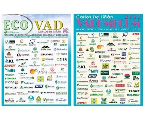 VADEMECUM DE PRODUCTOS FITOSANITARIOS Y NUTRICIONALES + ECOVAD 2022  | VADEMECUM22 | CARLOS DE LIÑAN