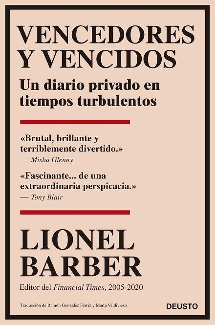 VENCEDORES Y VENCIDOS. UN DIARIO PRIVADO EN TIEMPOS TURBULENTOS | 9788423433827 | BARBER, LIONEL